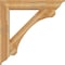 Ekena Millwork Legacy Traditional Rough Sawn Bracket w/ Offset Brace, Western Red Cedar, 8"W x 42"D x 42"H BKT0806X42X42LEC01RWR - alternate 3